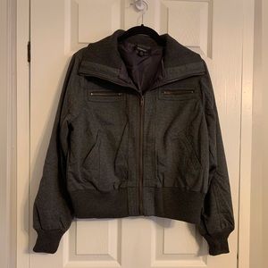 Women’s grey knit jacket